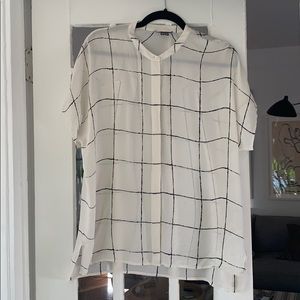 Vince Silk Shirt XS